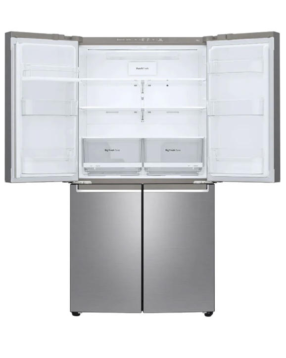 LG GR-B31FMLPL E Enerji Sınıfı 877L 4 Kapılı Gardırop Door Cooling + ™ Buzdolabı Metalik Inox