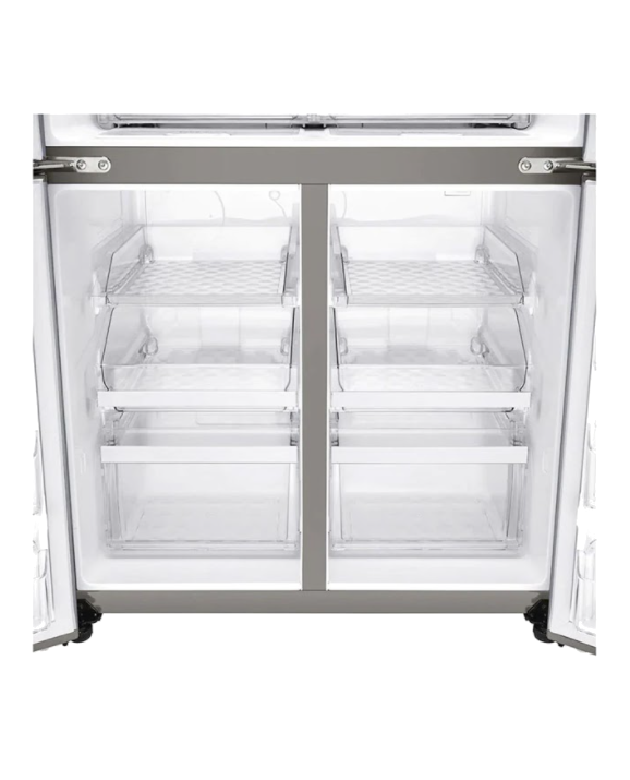 LG GR-B31FMLPL E Enerji Sınıfı 877L 4 Kapılı Gardırop Door Cooling + ™ Buzdolabı Metalik Inox