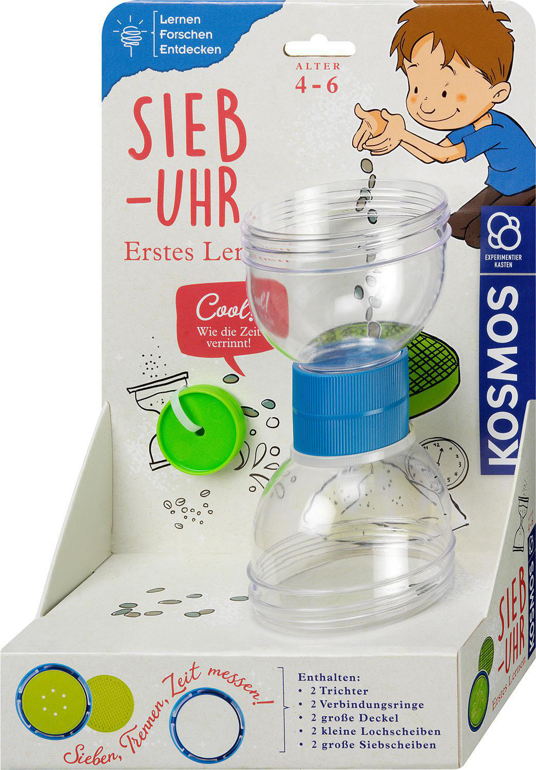 KOSMOS SIEB-UHR Experimentierkasten, Mehrfarbig