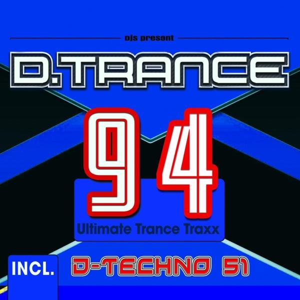 Albumcover: Blauer Hintergrund, D. TRANCE 94, Ultimate Trance Traxx.