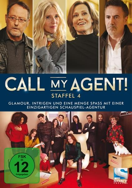DVD-Cover mit Schauspielern, Titel: Call My Agent und Serientitel: Staffel 4.