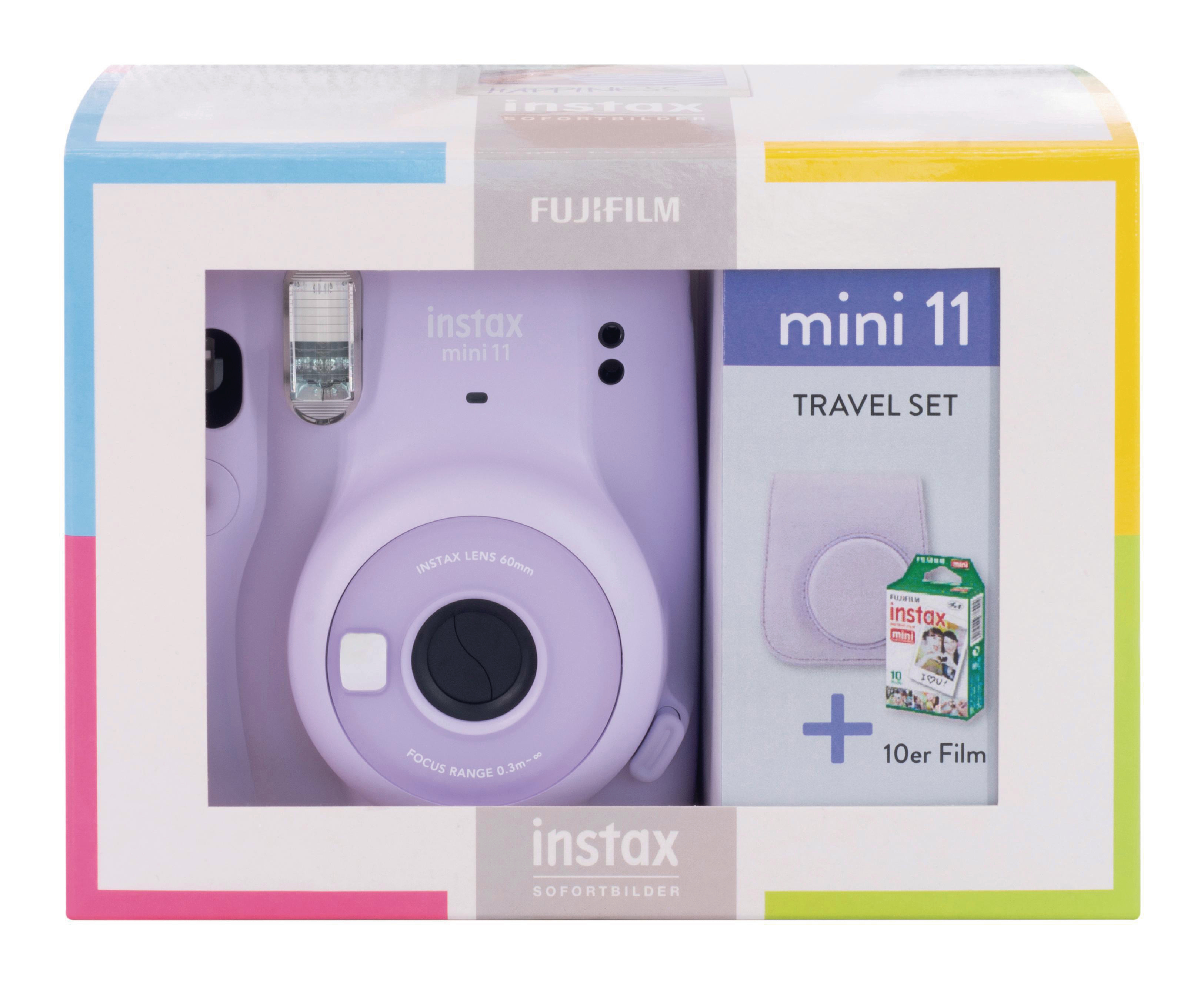 FUJIFILM instax Mini 11 Sofortbildkamera, Lila