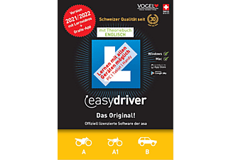 easydriver 2021/22 (Cat. A/A1/B) + Theory book - PC/MAC - Anglais