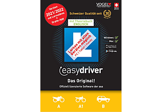 easydriver 2021/22 (Cat. A/A1/B) + Theory book - PC/MAC - Inglese