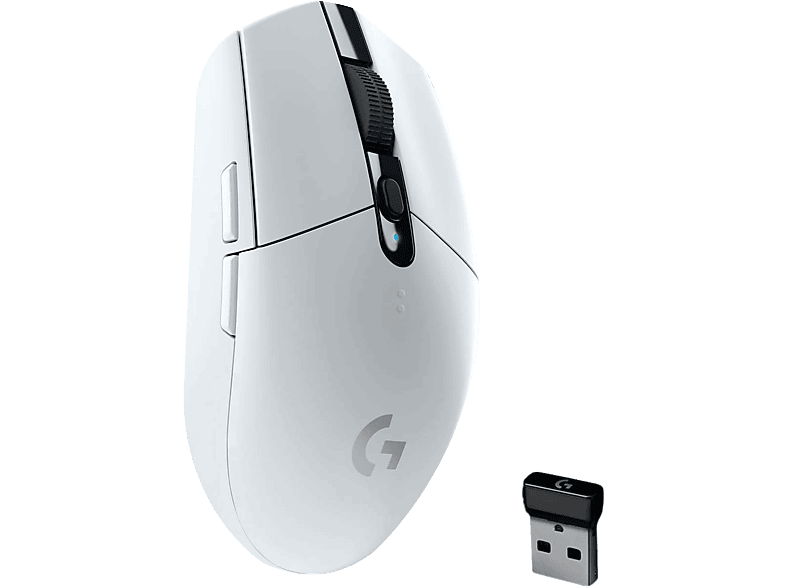 LOGITECH G305 Lightspeed vezeték nélküli egér, fehér (910-005291)