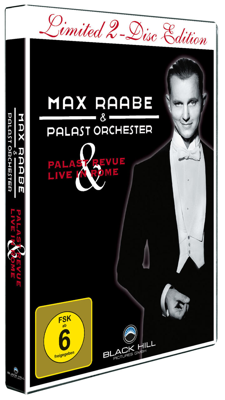 DVD-Hülle für Max Raabe & Palast Orchester: Live in Rome.
