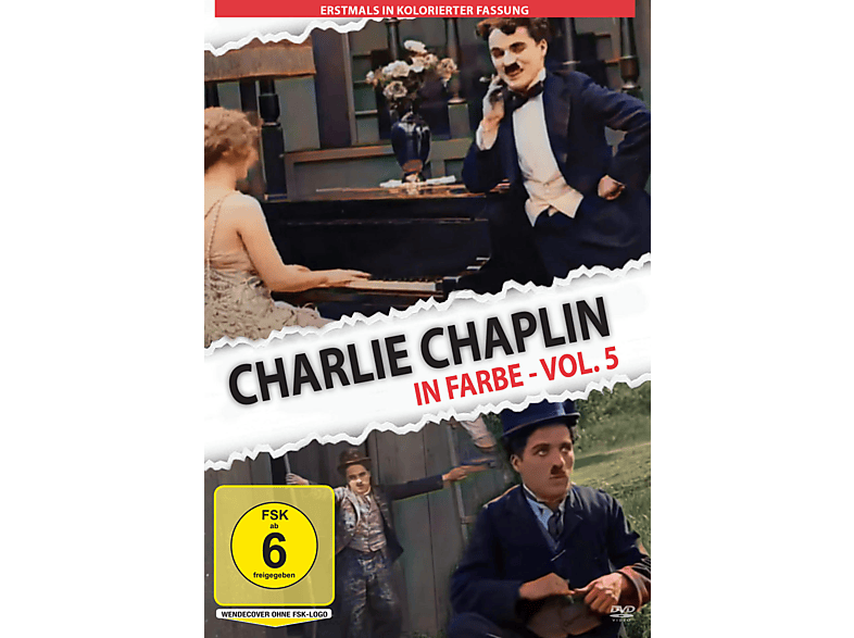 Charlie Chaplin Vol. Farbe 5 DVD in