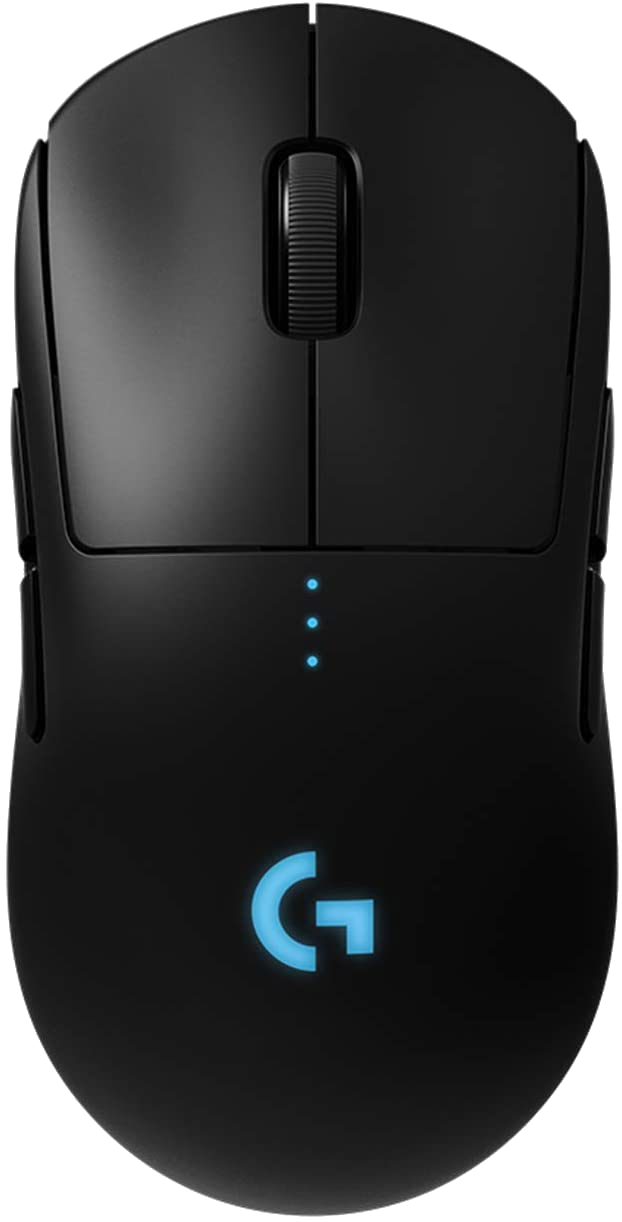 LOGITECH G Pro vezeték nélküli gamer egér, fekete (910-005273)