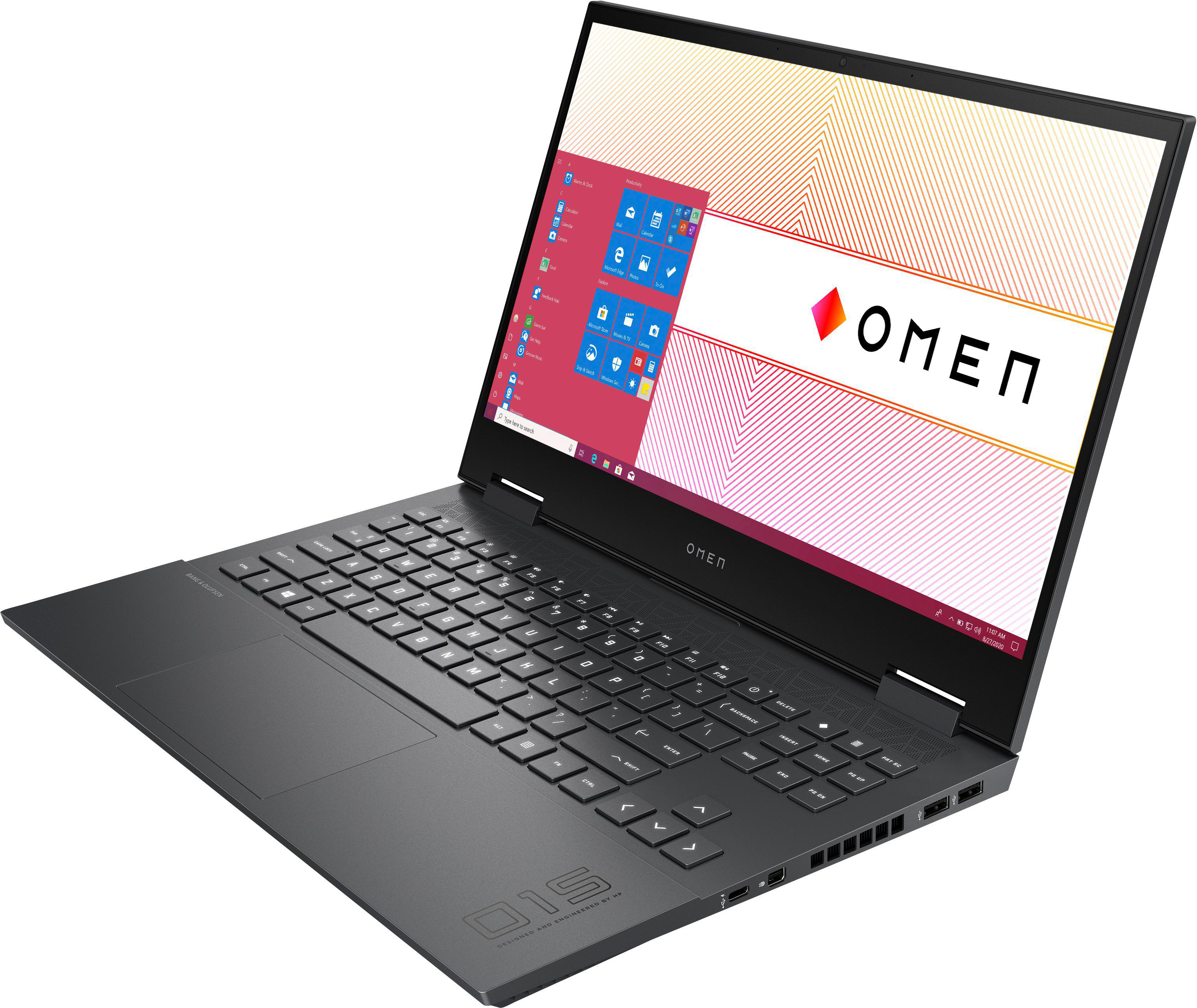 HP OMEN 15-EN1375NG - 15,6 Zoll - AMD Ryzen™ 7 5800H - 16 GB - 512 GB - NVIDIA GeForce RTX™ 3060 - Windows 10 Home (64 Bit)