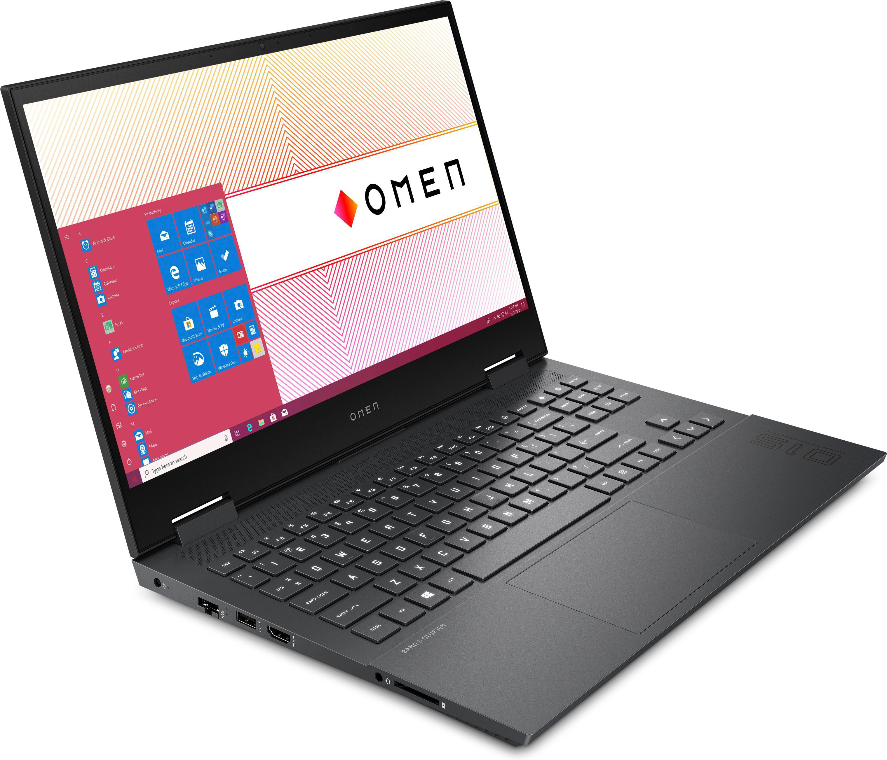 HP OMEN 15-EN1375NG - 15,6 Zoll - AMD Ryzen™ 7 5800H - 16 GB - 512 GB - NVIDIA GeForce RTX™ 3060 - Windows 10 Home (64 Bit)