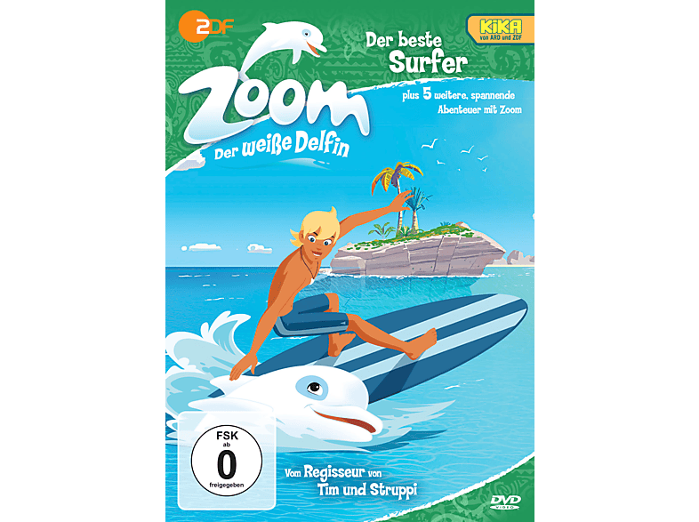 Zoom-Der Weiße Delfin (5) - Der Beste Surfer+5 Weitere Abenteuer DVD