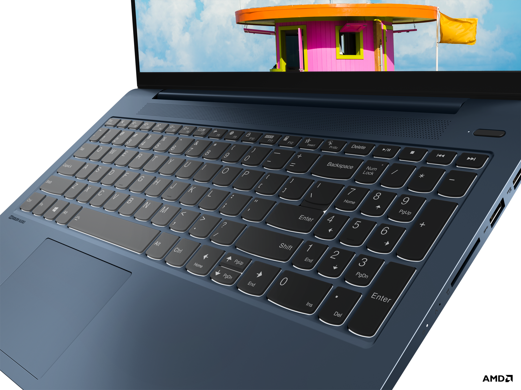 LENOVO IDEAPAD 3 - 15.6 inch - AMD Ryzen 7 - 16 GB - 512 GB