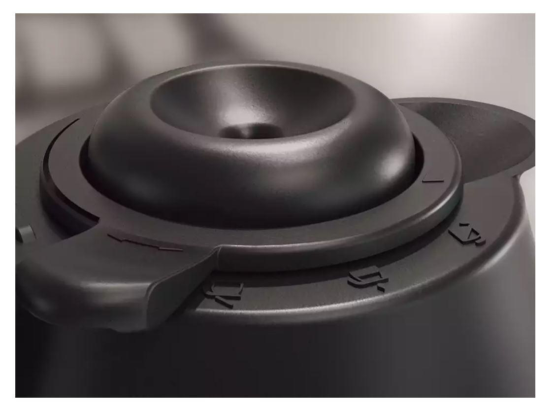 PHILIPS HD7549/20 Café Gaia Kaffeemaschine Schwarz/Edelstahl