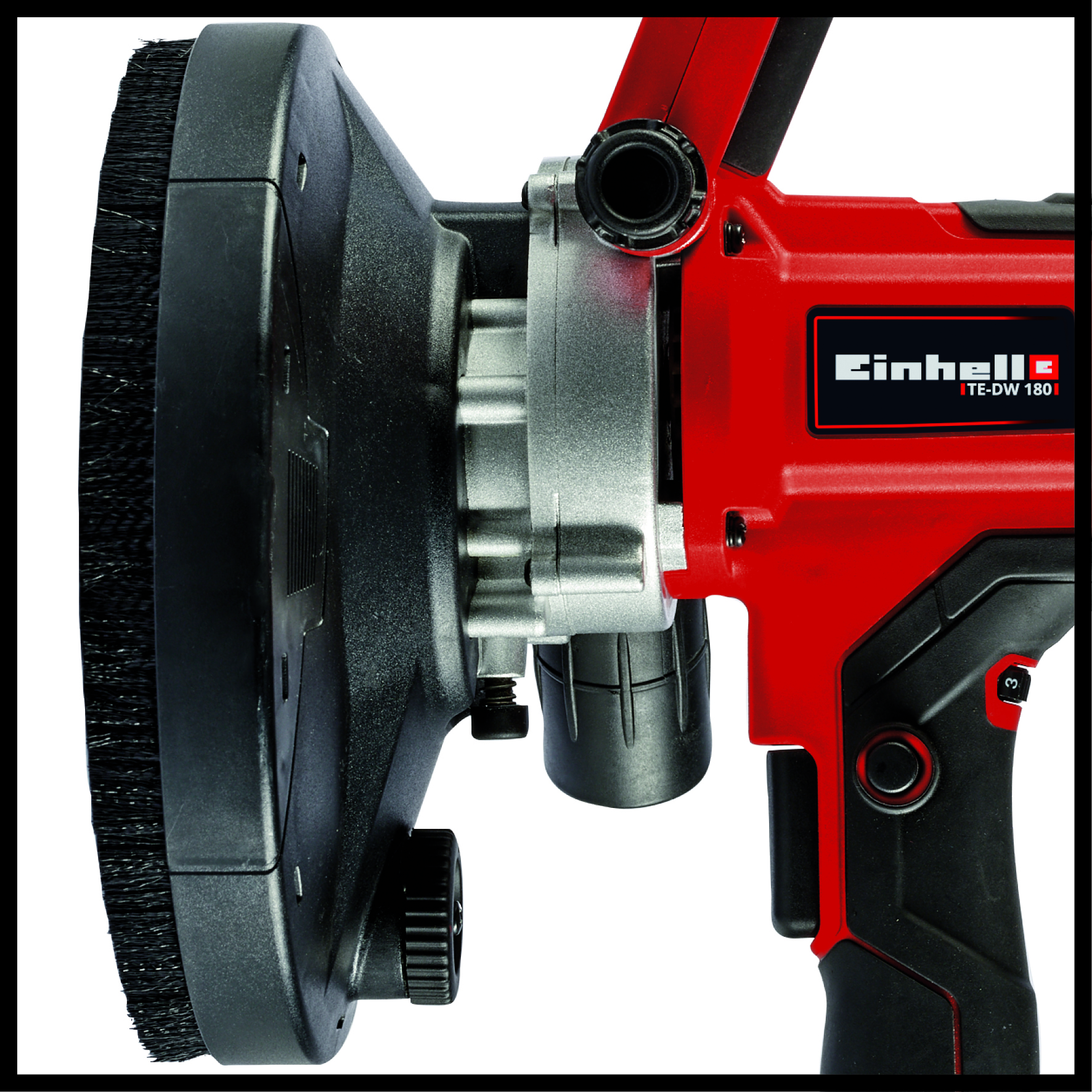 EINHELL TE-DW 180 Wand- und Betonschleifer, Rot, Schwarz