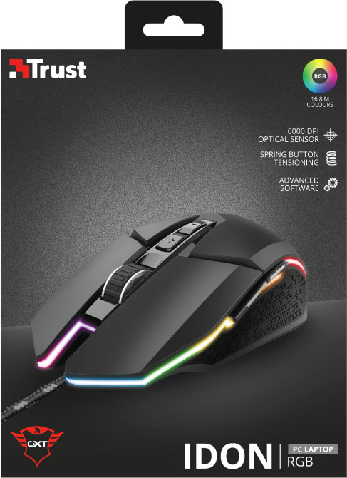 TRUST Gamingmuis GXT950 Idon Illuminated (23645)
