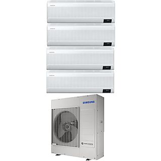 SAMSUNG Set bestehend aus AJ080TXJ4KG/EU,AR07TXFCAWKN, AR09TXFCAWKN, AR12TXFCAWKN und AR18TXFCAWKN Split-Klimaanlage (A++, 2661 BTU/h, Grau)