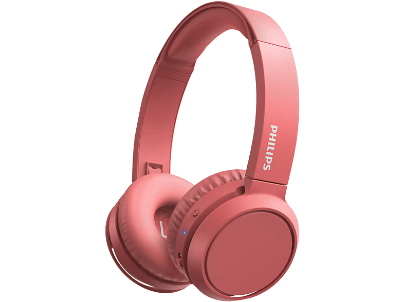 PHILIPS TAH4205RD Bluetooth vezeték nélküli fejhallgató mikrofonnal, piros