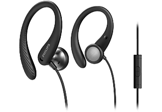 PHILIPS TAA1105BK  vezetékes sport fülhallgató  mikrofonnal, fekete