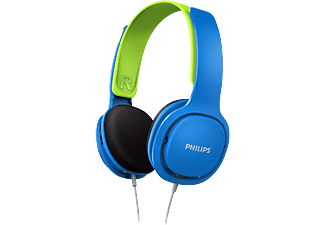 PHILIPS SHK2000BL/00 stereo vezetékes fejhallgató gyerekeknek, kék