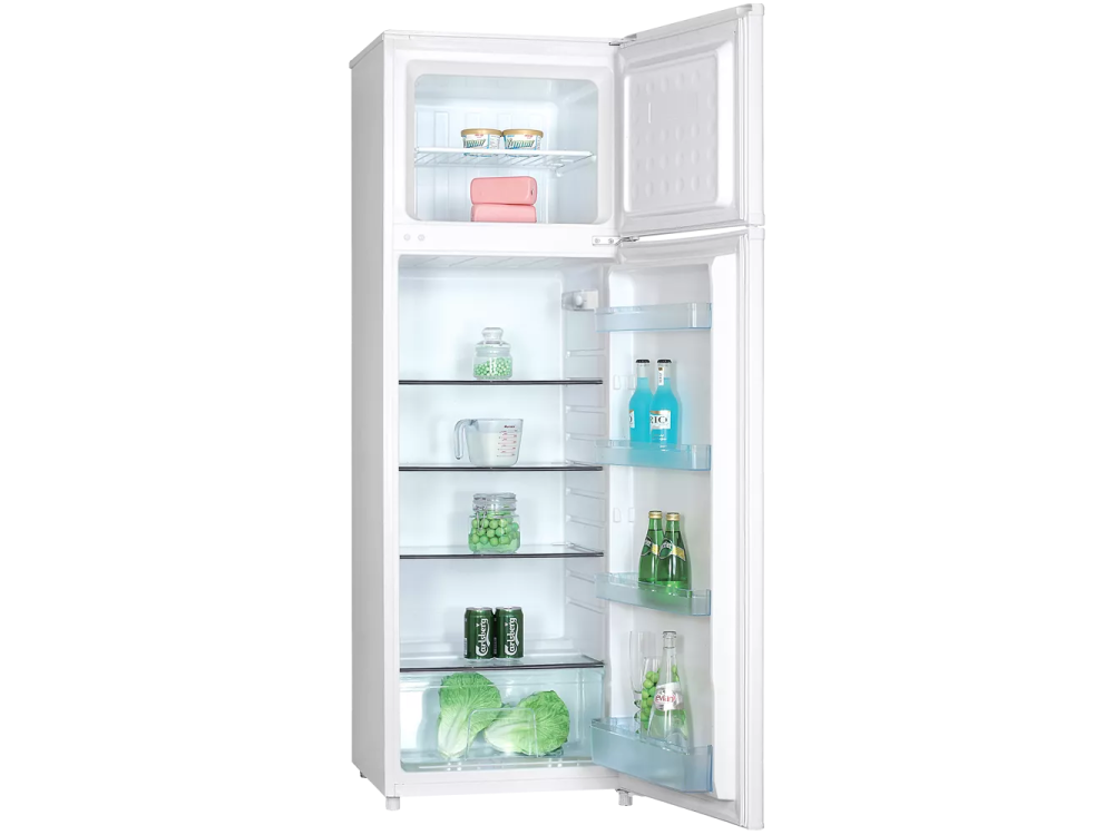 Frigorífico dos puertas - Infiniton FG-1566, 252 l, Cíclico, 164.5 cm, 4 estrellas, Iluminación LED, Blanco