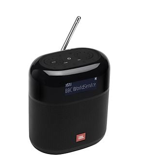 Radio portátil - JBL Tuner XL, 10 W, DAB/DAB+, FM, Bluetooth, 15 h, Pantalla LCD, IPX7, Negro