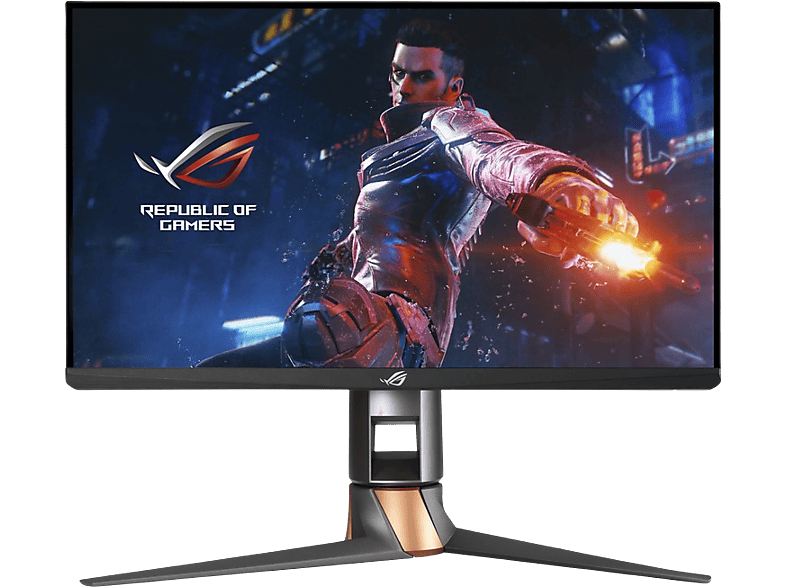 REACONDICIONADO Seminuevo(*) Monitor gaming - ASUS ROG Swift PG259QNR, 24.5" FHD, 1 ms, 360 Hz, Nvidia® G-Sync®, HDR, Flicker-free, Negro