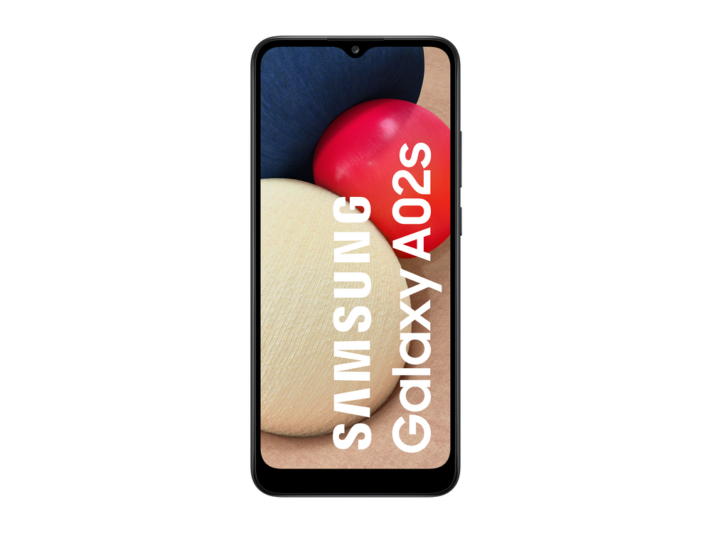 Samsung Galaxy A02s, Negro, 32 GB, 3 GB RAM, 6.5" HD+, SDM450, 5000 mAh, Android