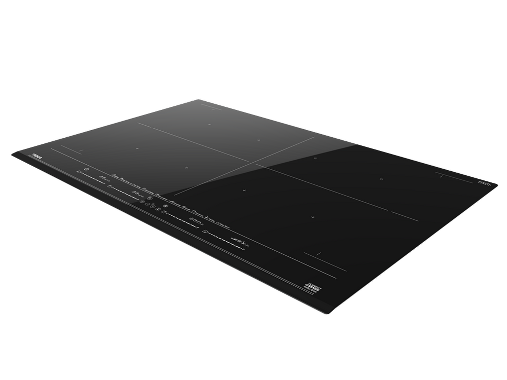 Encimera - Teka IZF 88700 MST BK, Inducción, Multislider Pro, Sensores, 7 zonas, Vitrocerámica, Negro