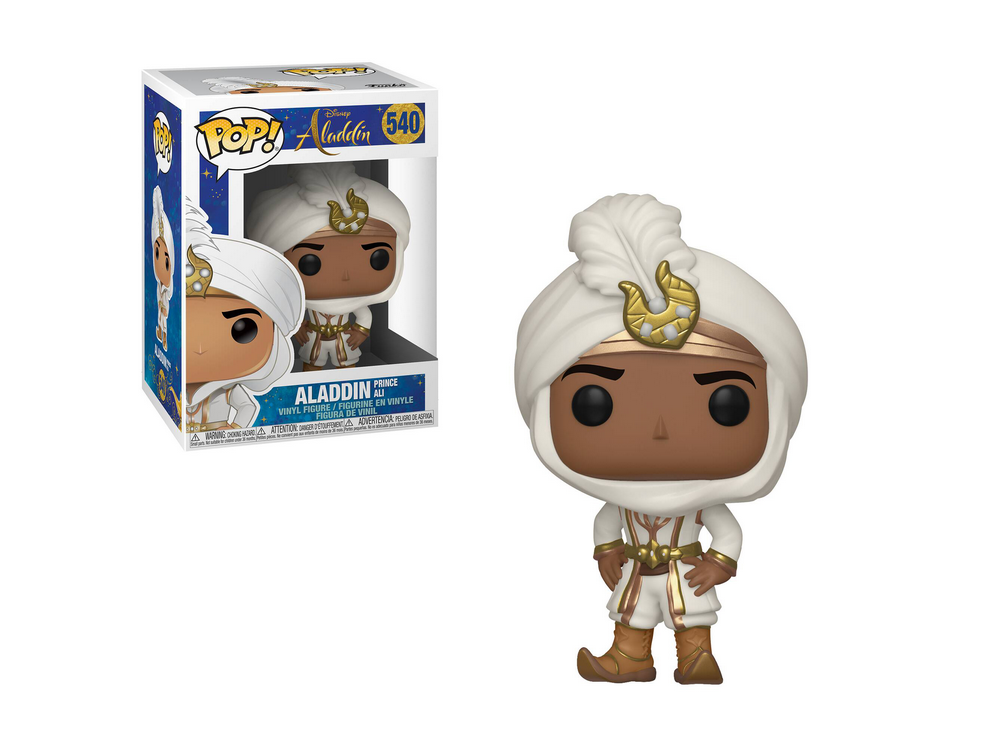 Figura Funko Pop! - Disney: Aladdín (Live Action), Prince Ali, Blanco