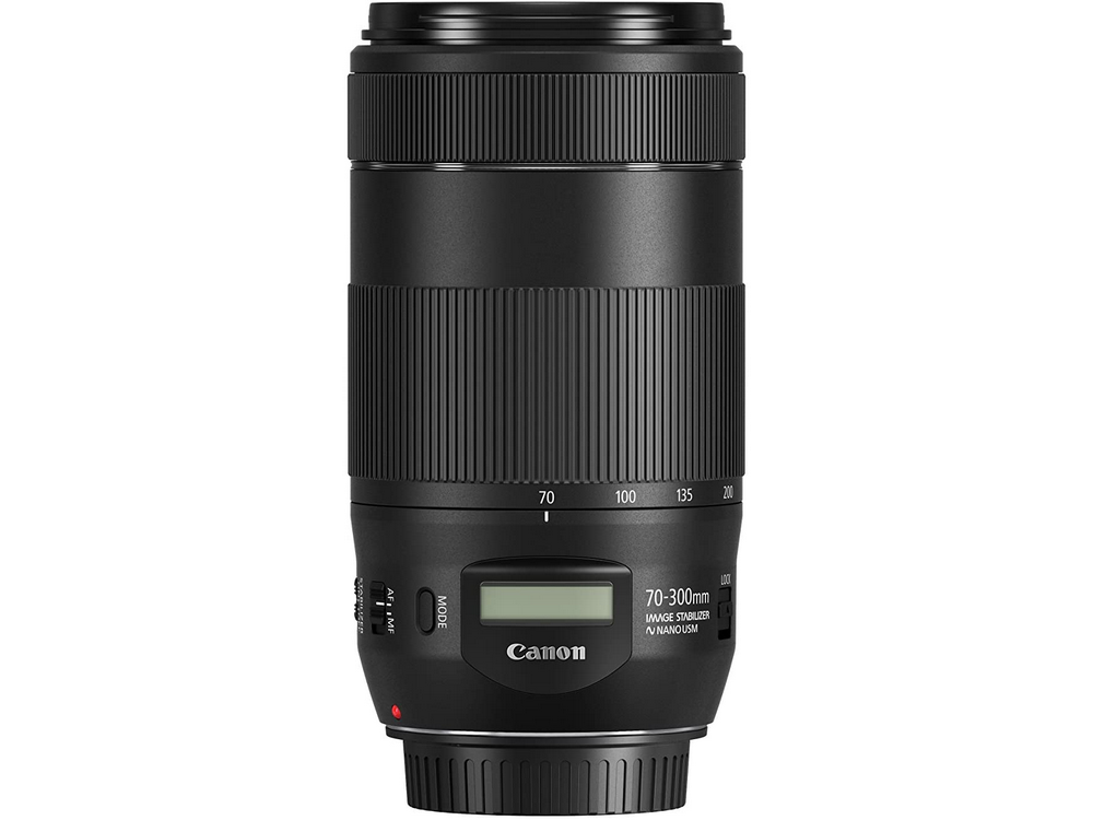 Objetivo - Canon EF 70-300mm f/4-5.6 IS II USM, 145.5 mm, Filtro 67 mm, Montura Canon EF, Negro