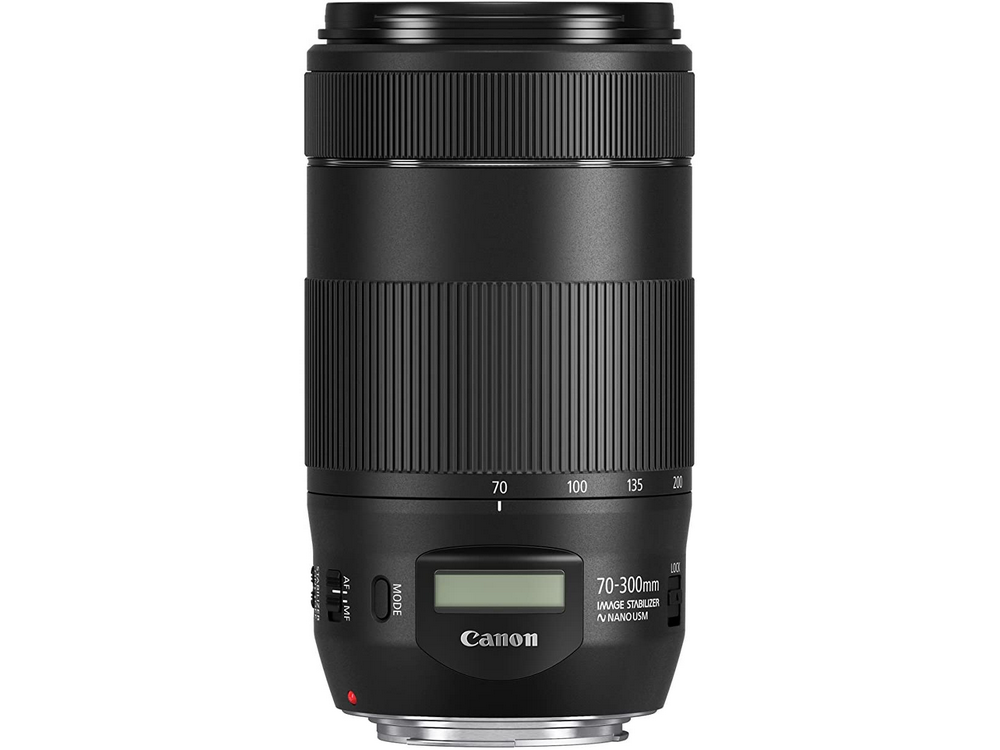 Objetivo - Canon EF 70-300mm f/4-5.6 IS II USM, 145.5 mm, Filtro 67 mm, Montura Canon EF, Negro