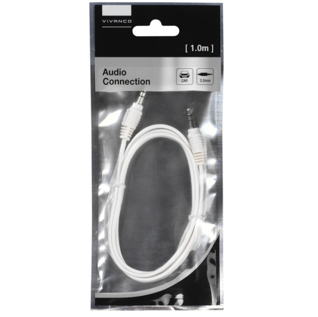VIVANCO 35811 3,5mm Klinkenkabel, 1m