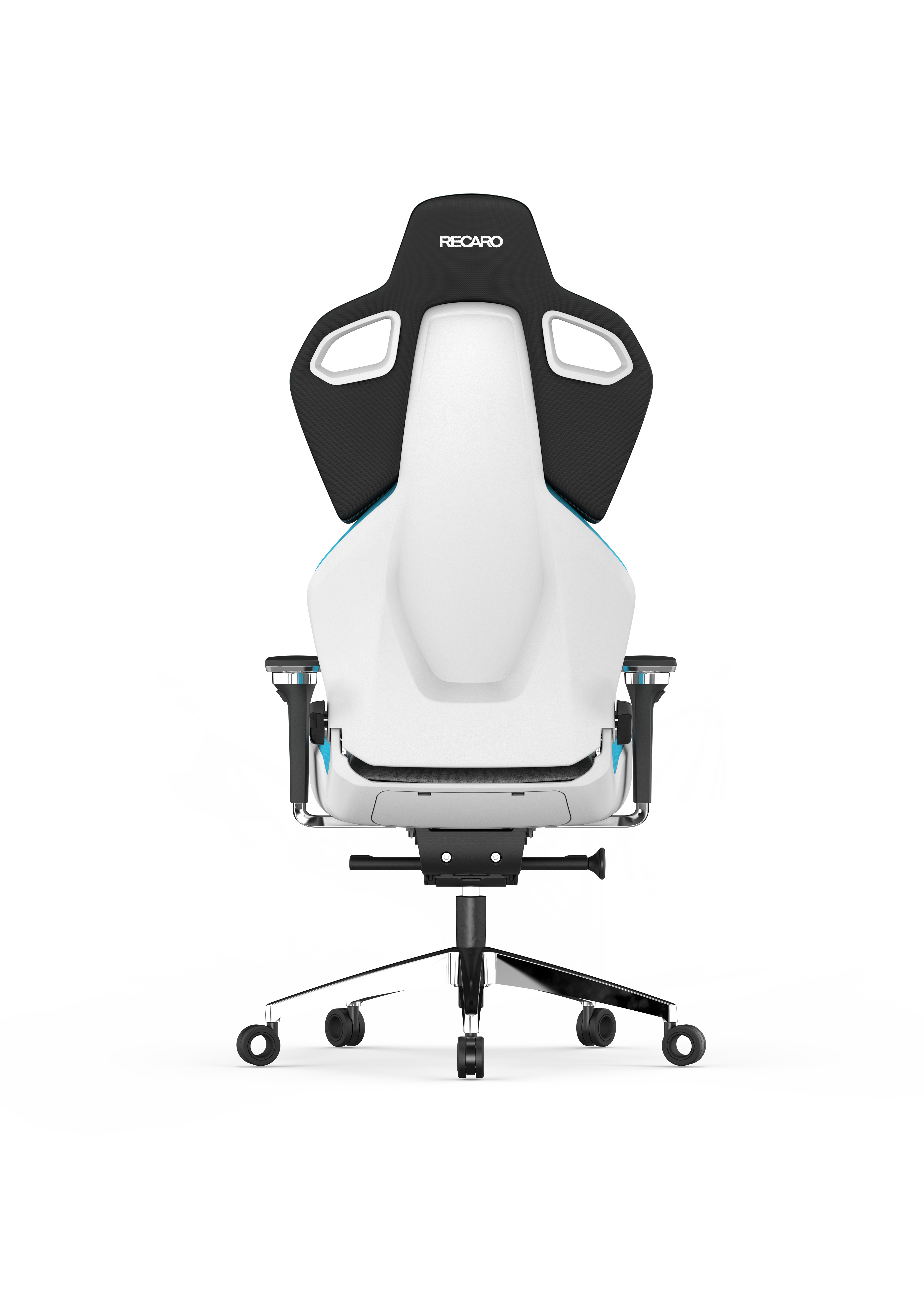 RECARO Exo Platinum Gaming Chair 2.0, sky Gaming Stuhl, Grau / Schwarz / Weiß