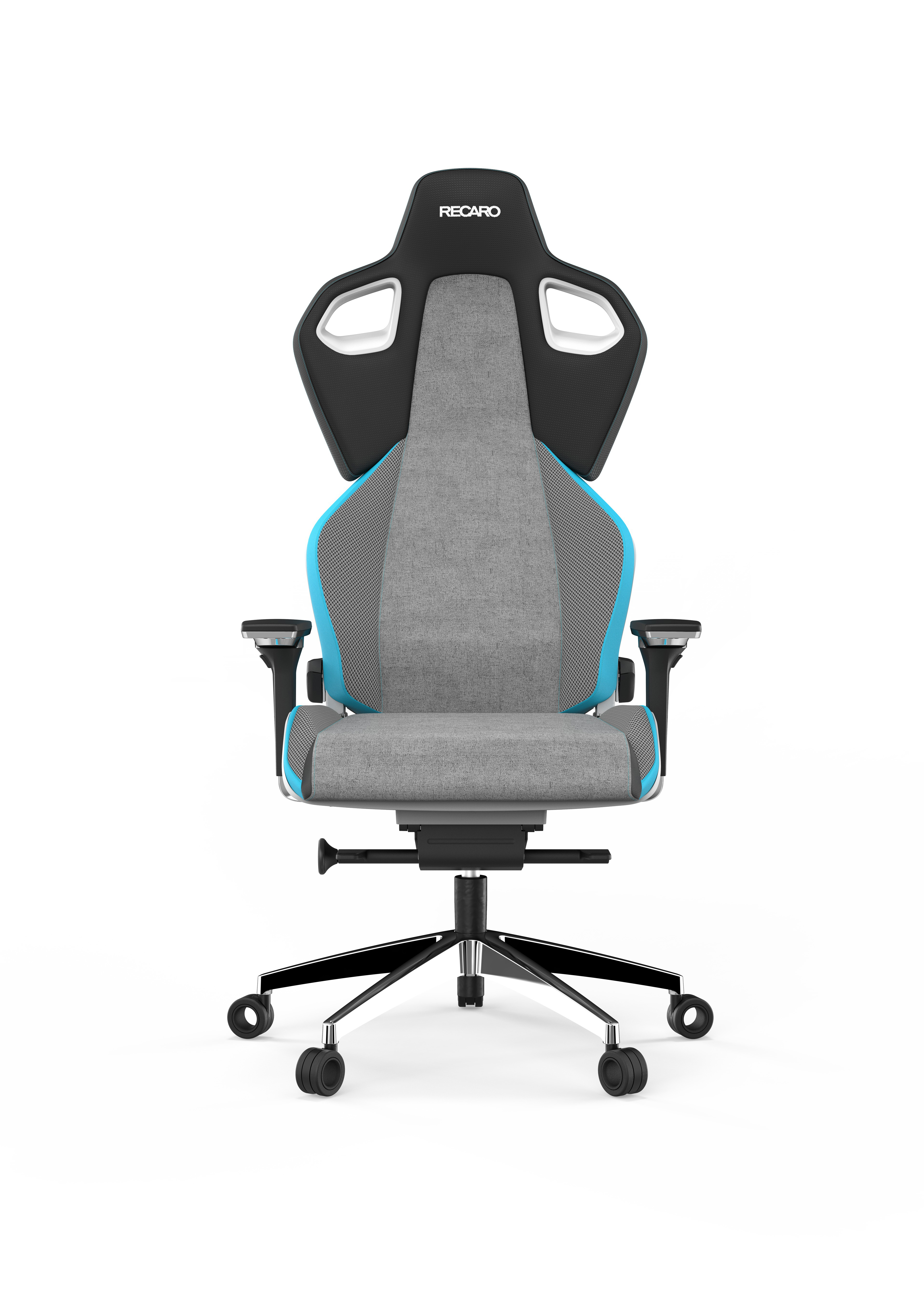 RECARO Exo Platinum Gaming Chair 2.0, sky Gaming Stuhl, Grau / Schwarz / Weiß