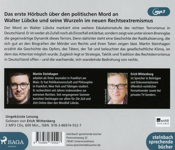Erich Wittenberg - Rechter Terror  - (MP3-CD)