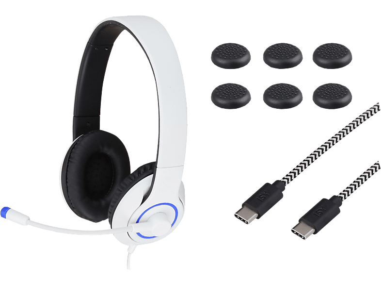 ISY IC-6006 Starter Kit Headset + Controller Cap + Ladekabe