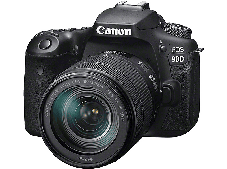 CANON EOS 90D 18-135 IS USM Dijital Fotoğraf Makinesi Siyah Fiyat