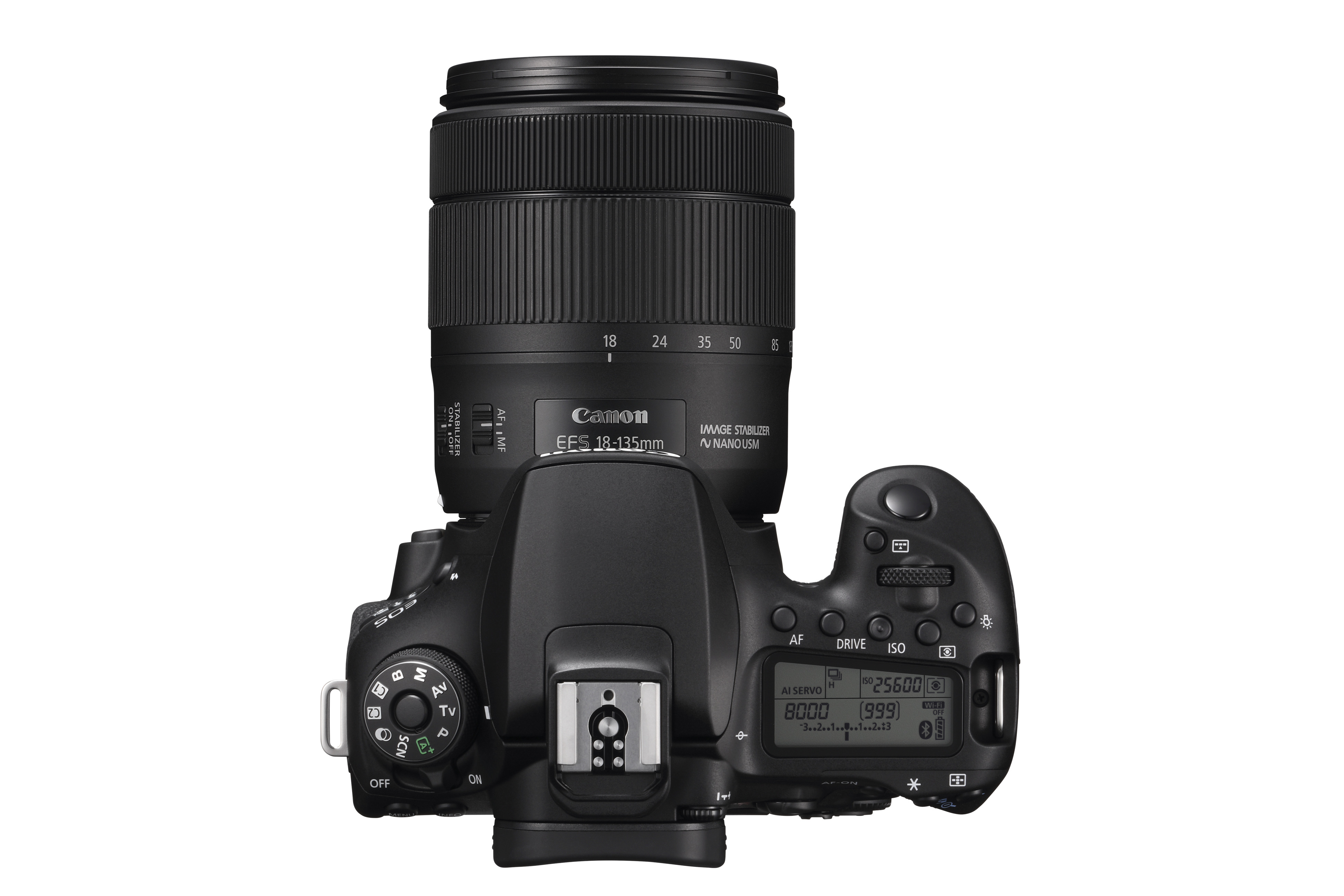CANON EOS 90D 18-135 IS USM Dijital Fotoğraf Makinesi Siyah