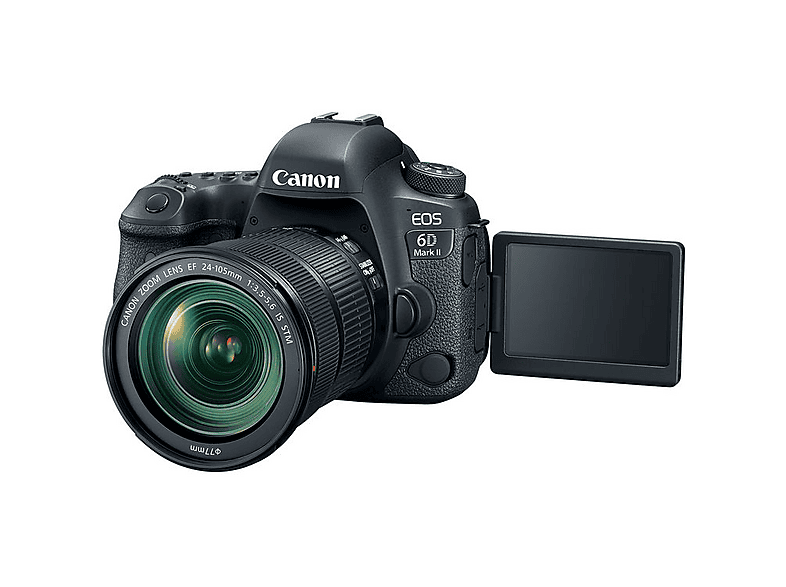 CANON EOS 6D MARK II 24-105 IS STM Fotoğraf Makinesi Siyah Fiyat
