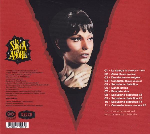 Luis Bacalov Strega Amore (CD) La - In 