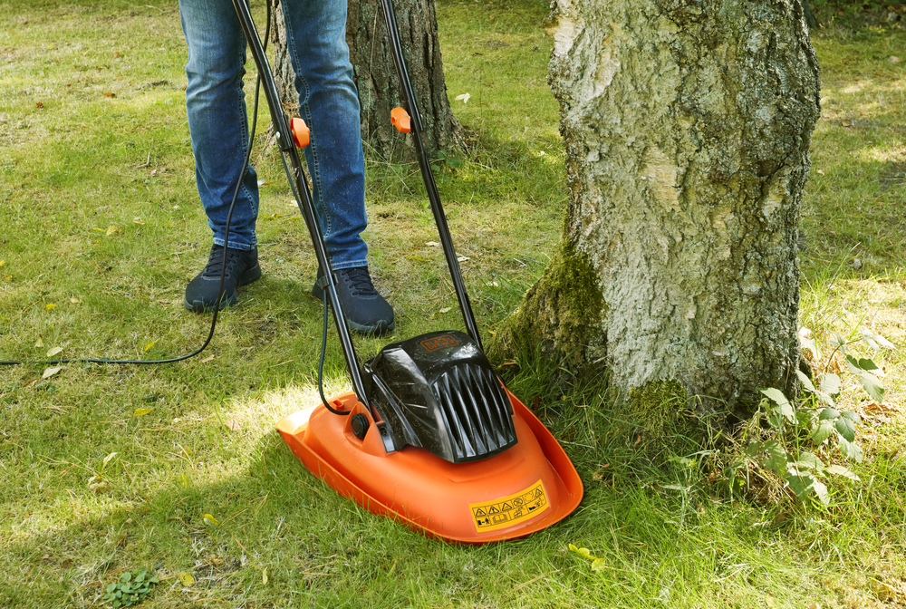 BLACK+DECKER BEMWH551-QS Légpárnás fűnyíró, 30cm, 1200W