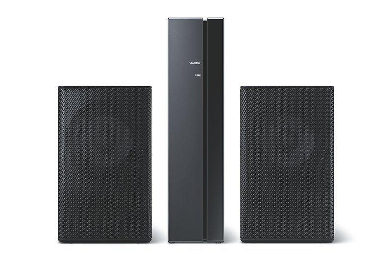 SAMSUNG SWA-9100S/EN, Rücklautsprecher, Schwarz