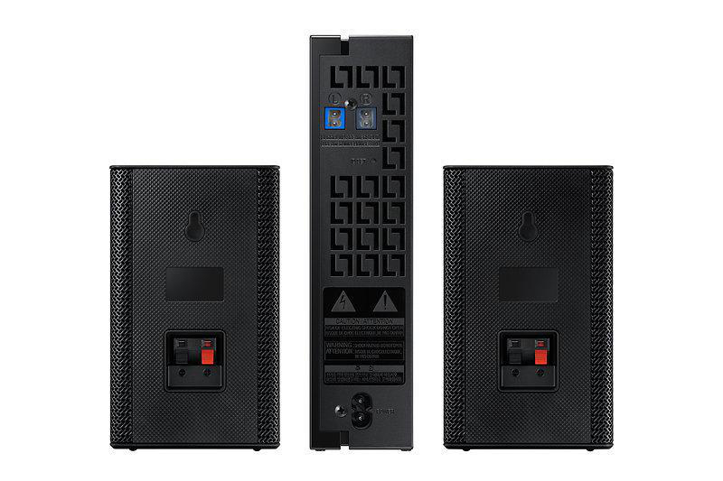 SAMSUNG SWA-9100S/EN, Rücklautsprecher, Schwarz