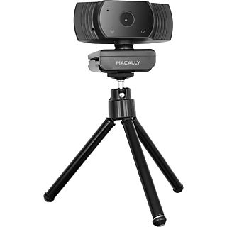 MACALLY MZOOMCAM - Webcam (Schwarz)