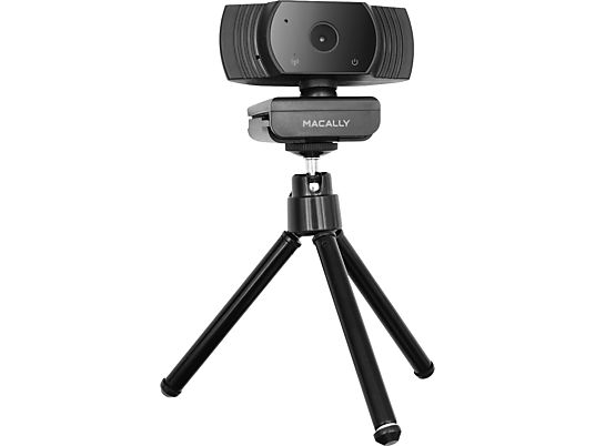 MACALLY MZOOMCAM - Webcam (Noir)