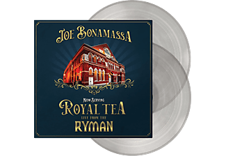 Joe Bonamassa - Now Serving: Royal Tea Live From The Ryman (Live 2020) (180 gram Edition) (Transparent Vinyl) (Vinyl LP (nagylemez))