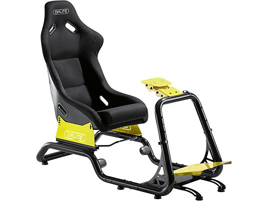 OPLITE GTR Elite - Chaise de jeu (Noir/Jaune)