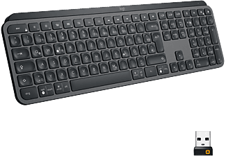 LOGITECH MX Keys Advanced - Tastatur (Graphit)