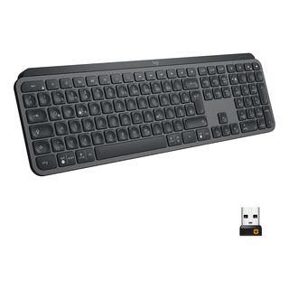 LOGITECH MX Keys Advanced - Tastiera (Grafite)