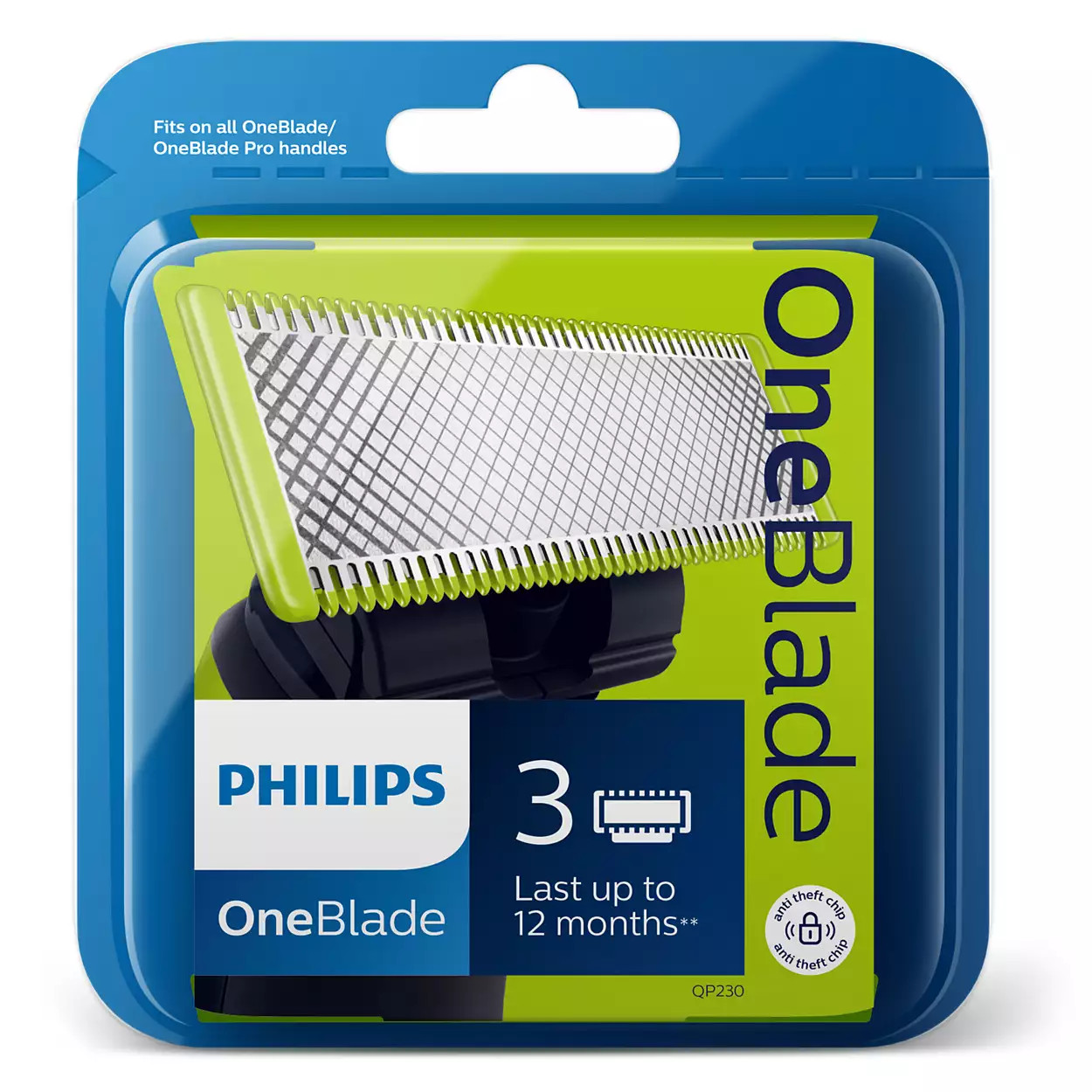 PHILIPS Lame de rasoir OneBlade (QP230/50)